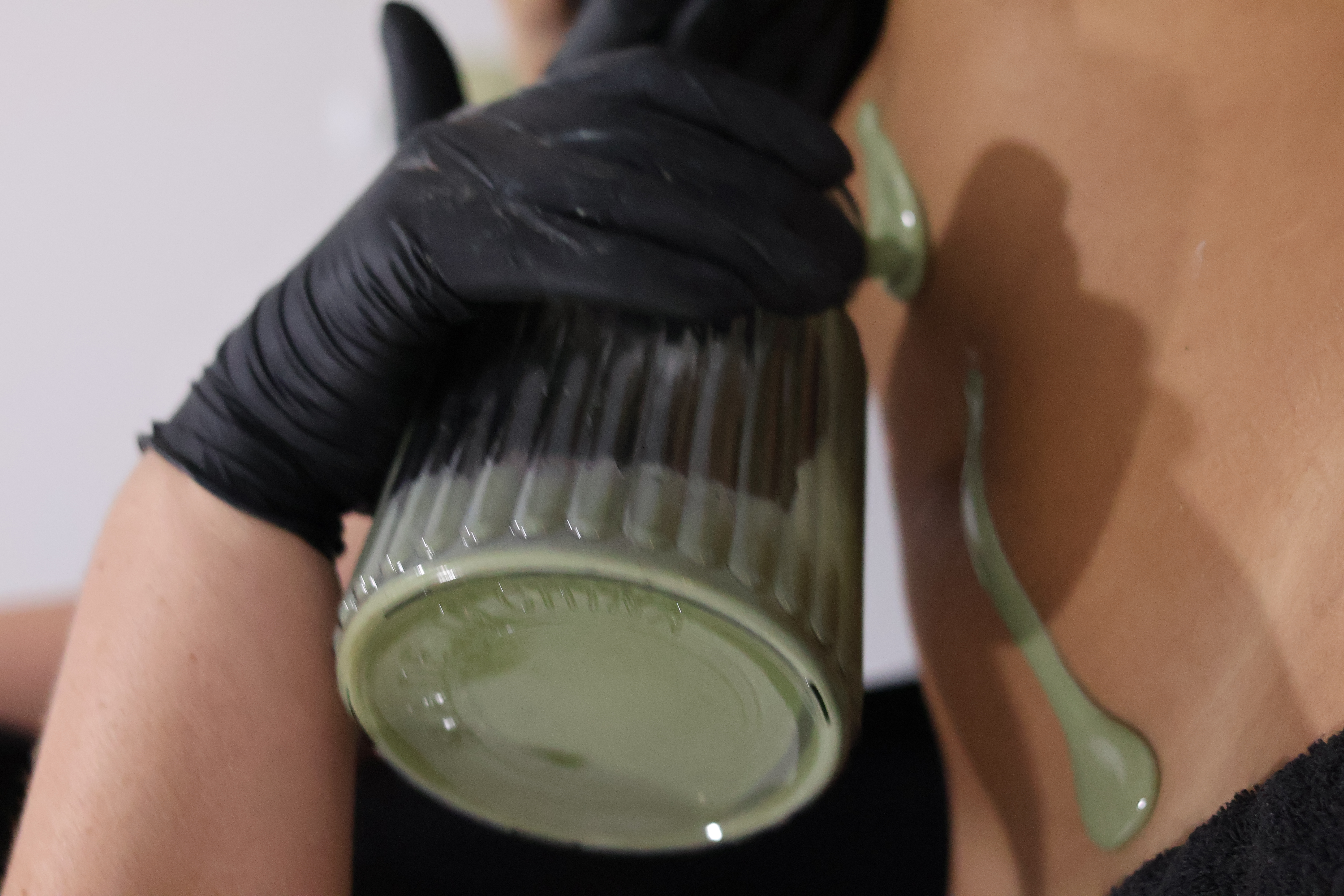 Lymphatic Clay Sculpting — clay application